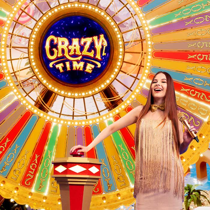 Crazy Time peli Coolbet Casinolla